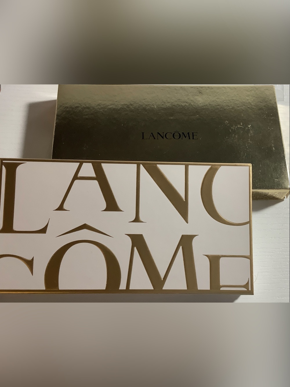 Lancôme Eyeshadow Palette in White and Gold